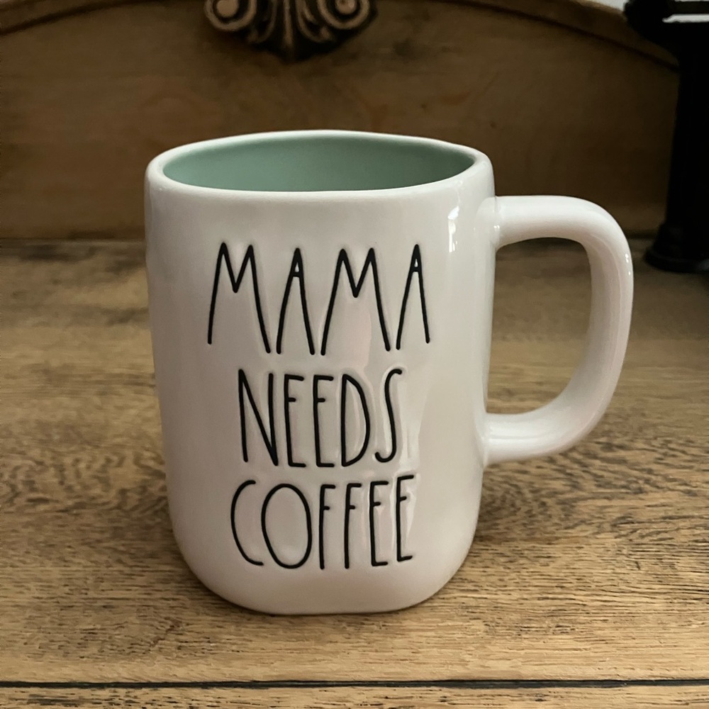 Rae Dunn Mama Needs Coffee Mug